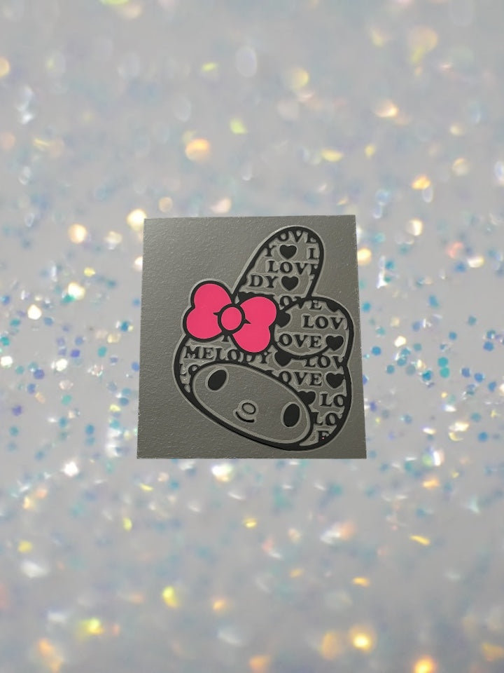 Peace Melody-UV DTF Double Sided 4" Decal