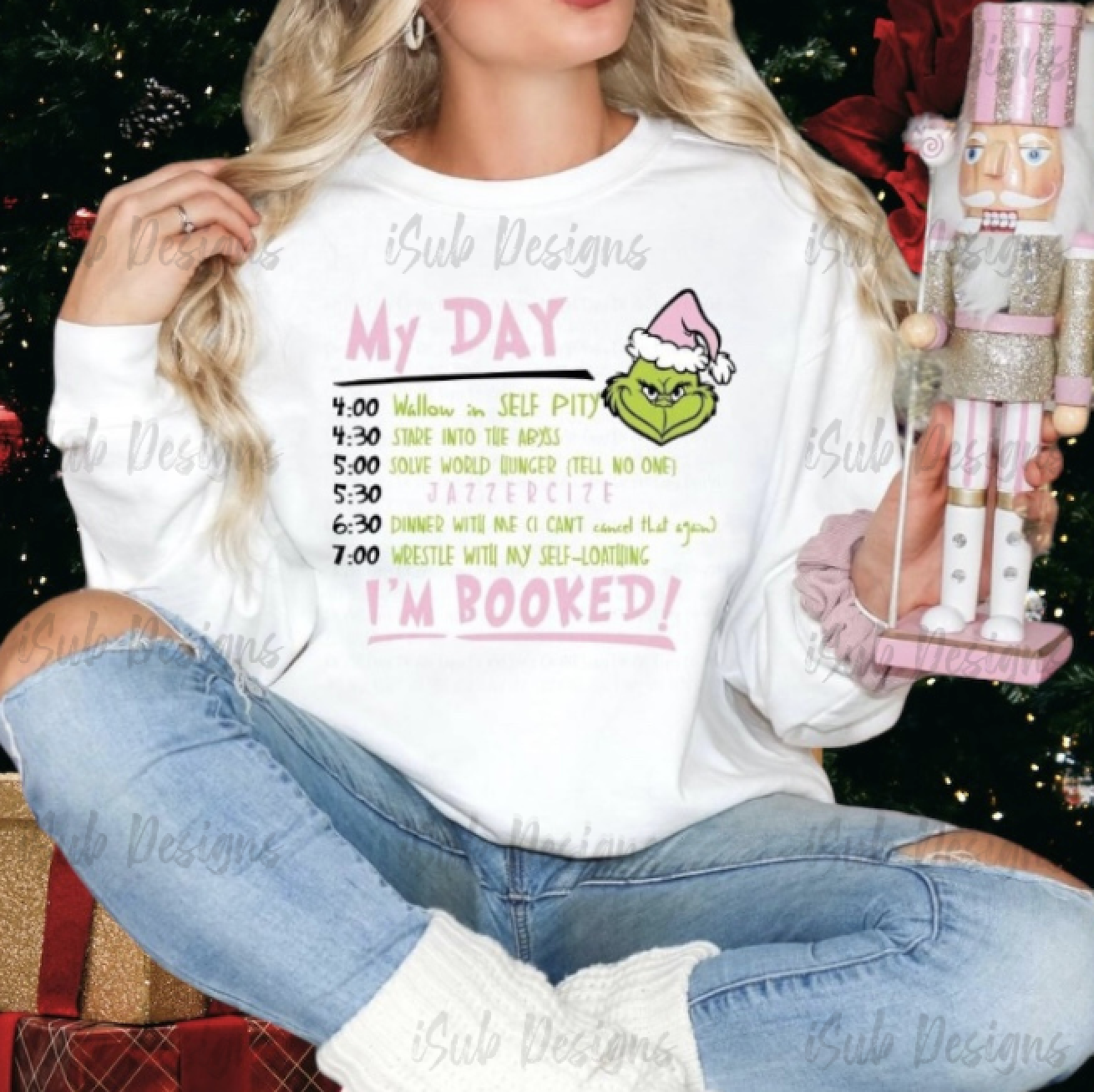 Christmas I'm Booked T-Shirt