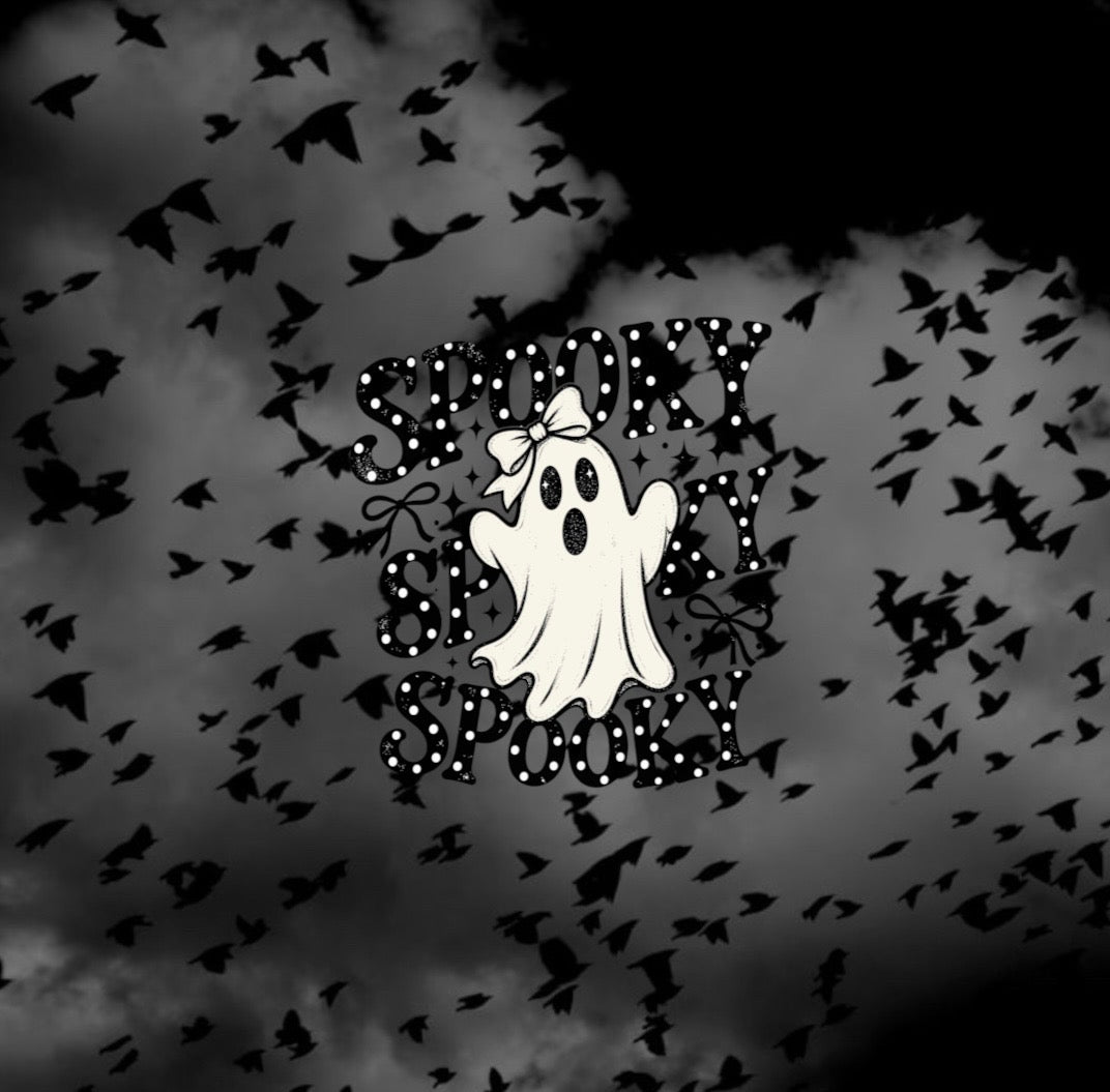 Halloween Spooky Ghost - Holiday DTF Transfer