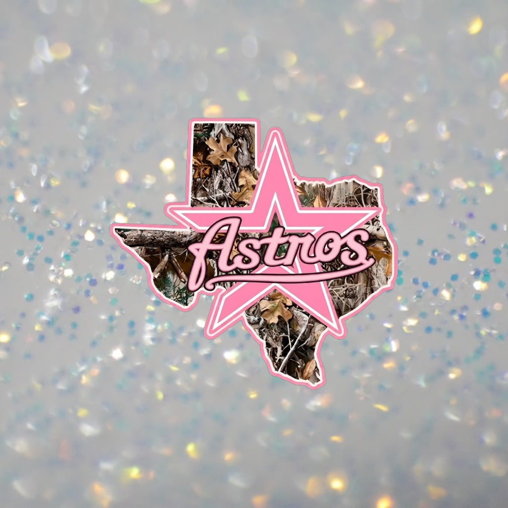 Tx Astros Pink- DTF Transfer