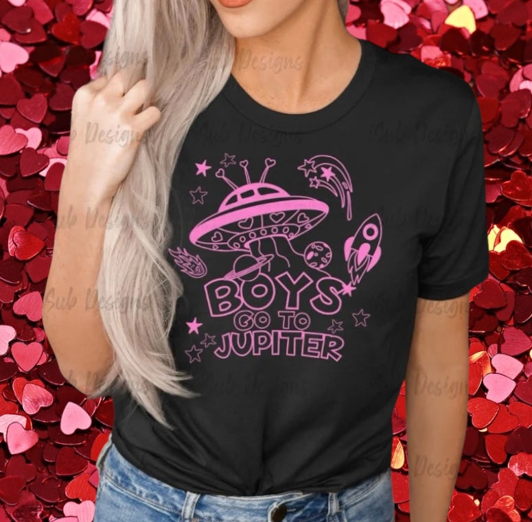 Valentines Day Boys Go to Jupiter T-Shirt