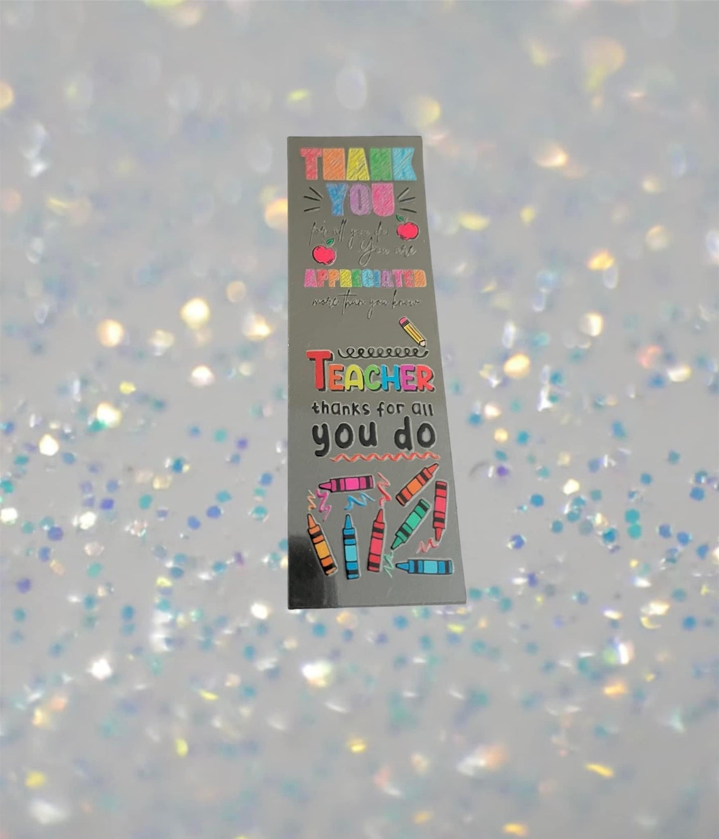 Teacher Colorful-UV DTF Pen Wrap