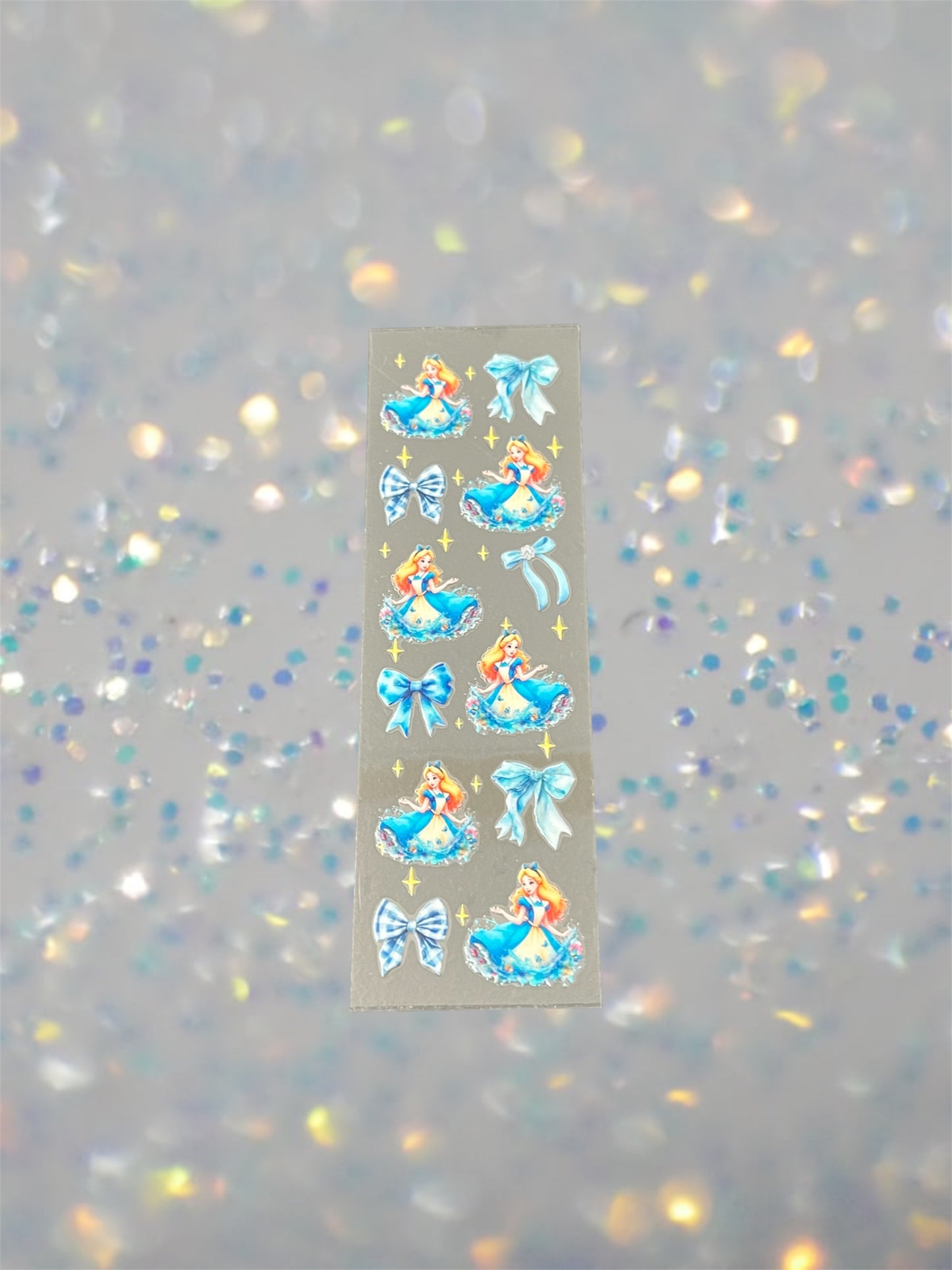 Wonderland w/Bows-UV DTF Pen Wrap