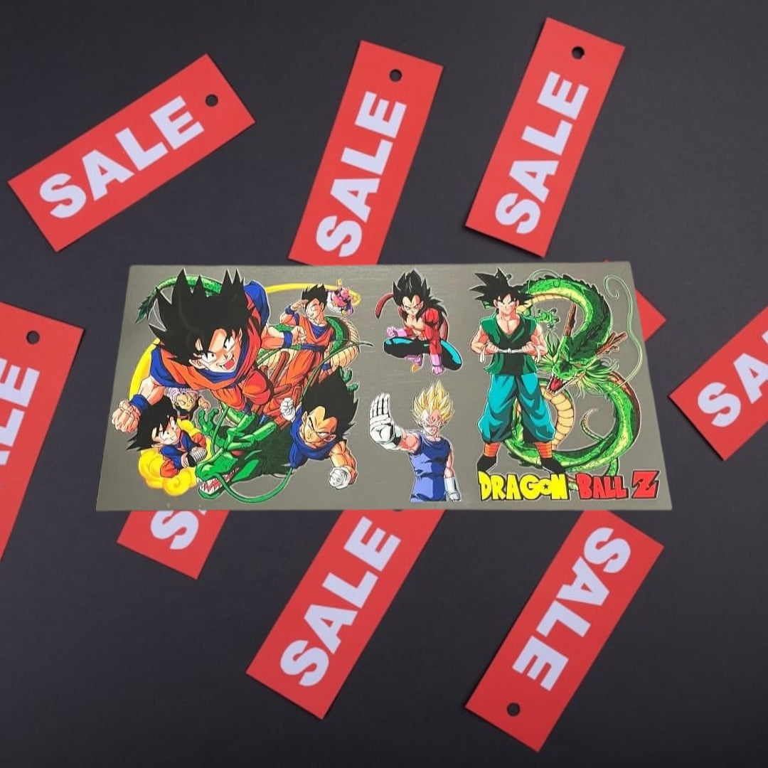 DBZ Anime-CLEARANCE 16oz UV DTF Double Sided Cup Wrap