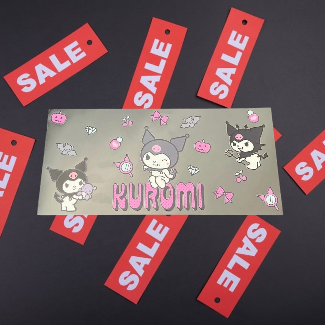 Kuku -CLEARANCE 16oz UV DTF Double Sided Cup Wrap