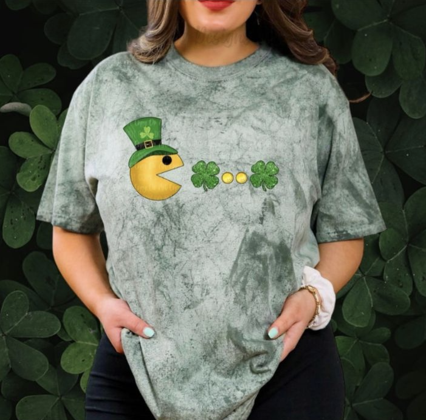 St. Patrick's Day Chomp Man T-Shirt