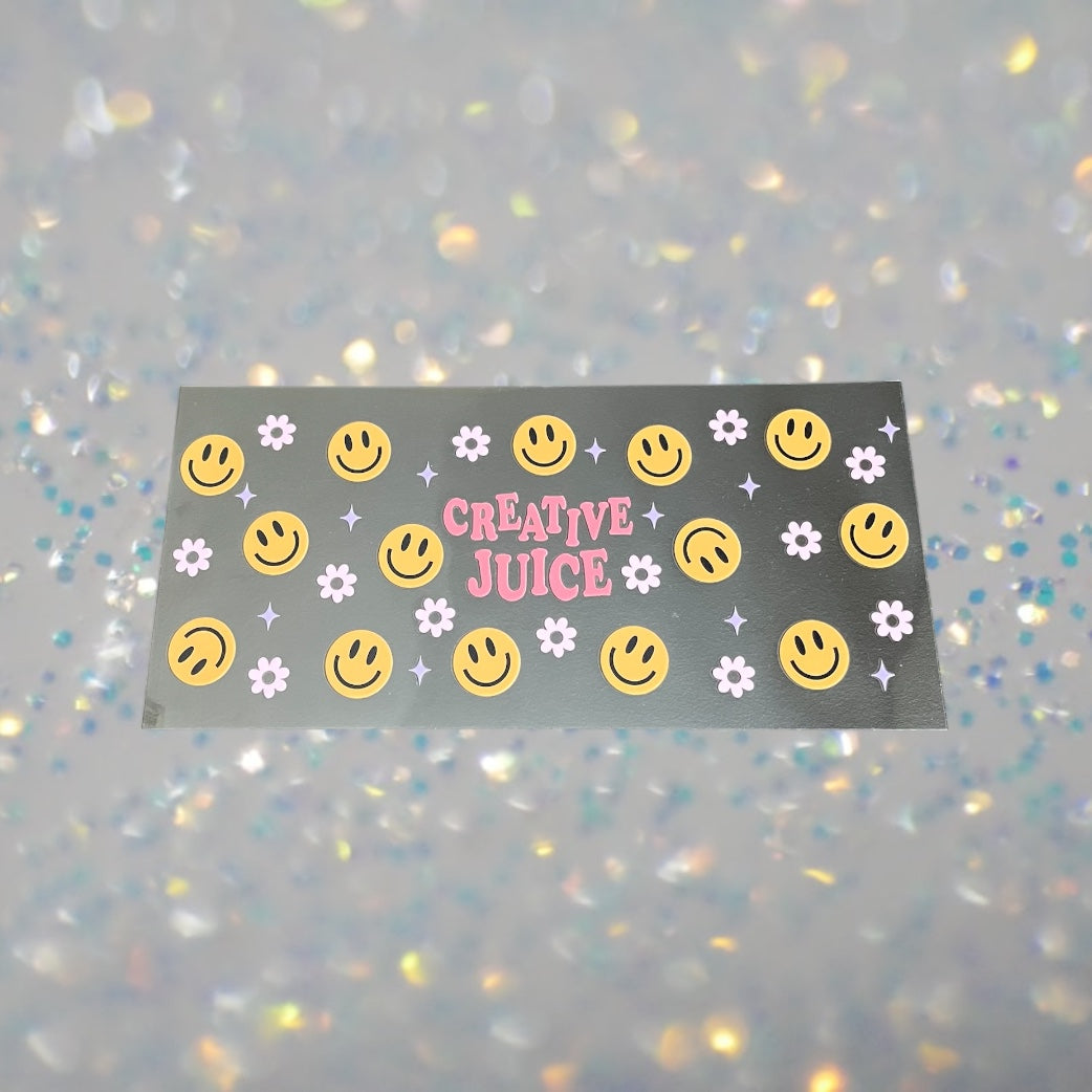 Teacher Creative Juice-16oz UV DTF Double Sided Cup Wrap