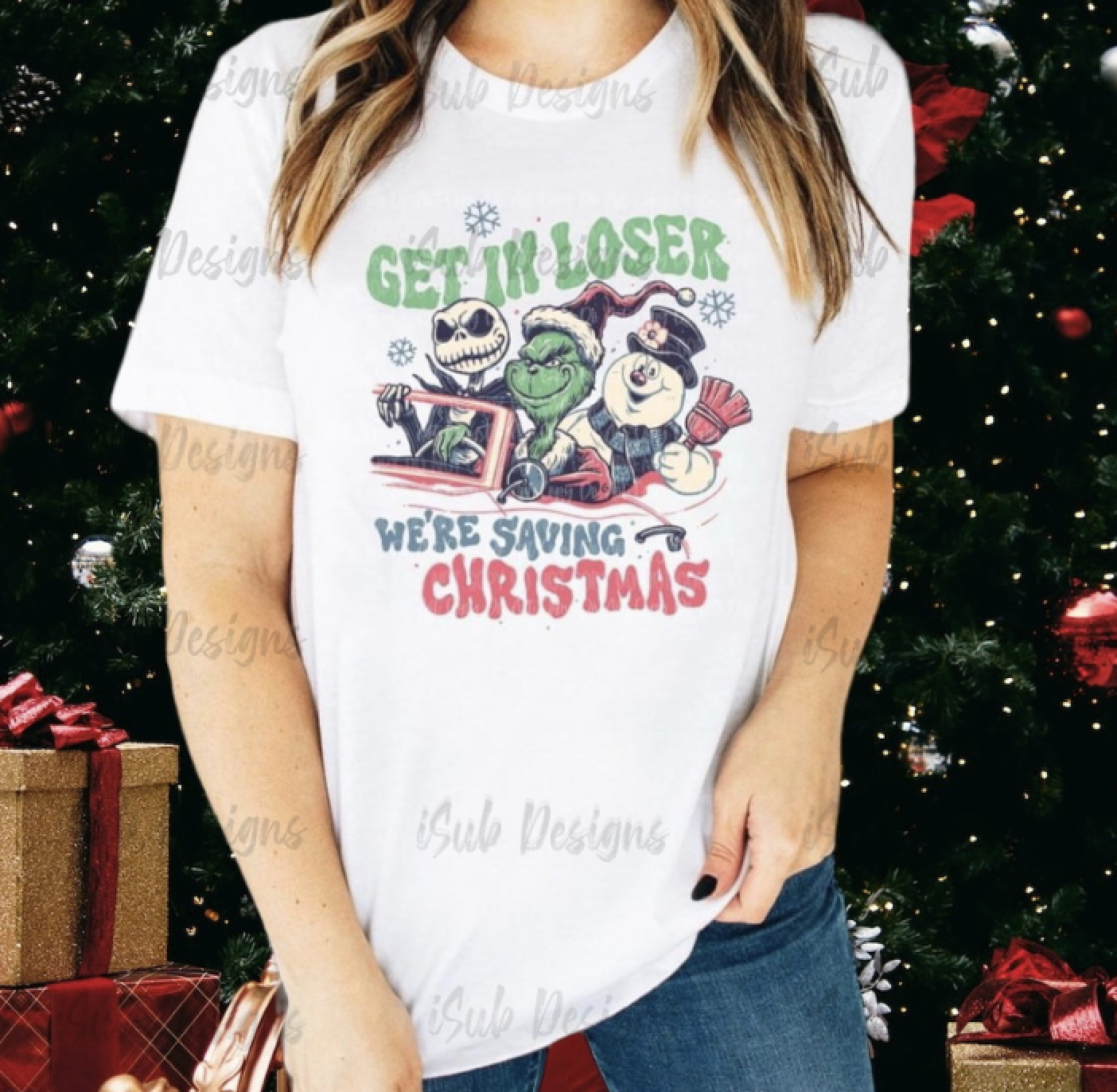 Christmas Get in loser T-Shirt