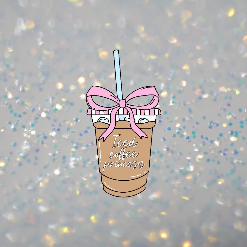 Iced Coffee Princess- DTF Transfer