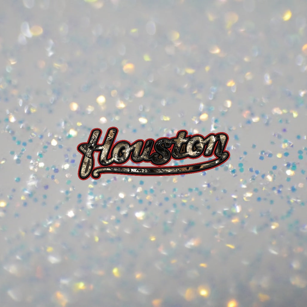 HTX Camo w/Red- DTF Transfer
