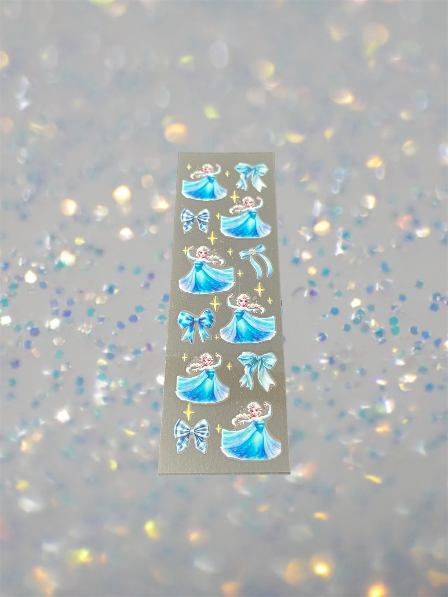 Ice Princess w/Bows-UV DTF Pen Wrap