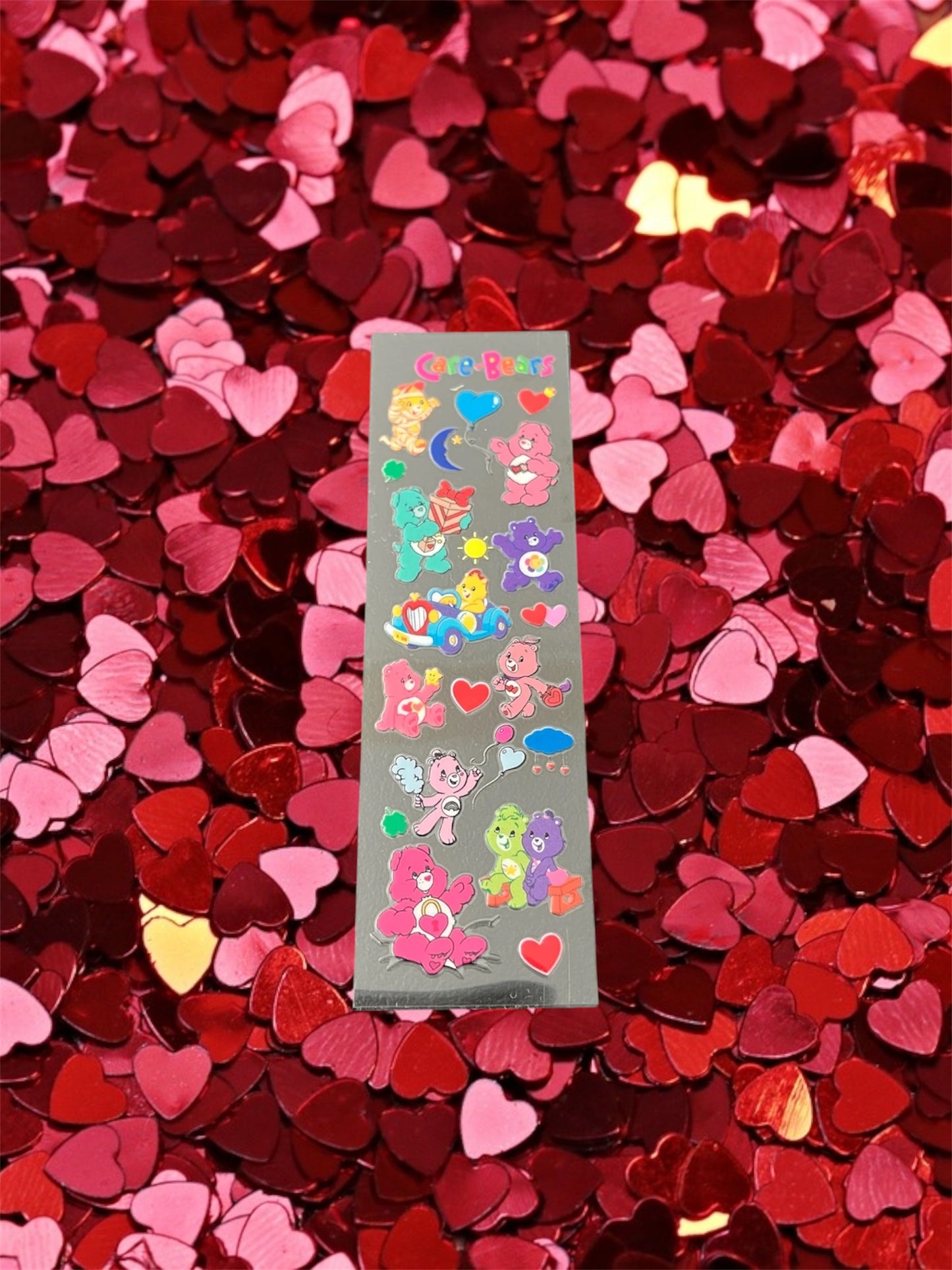 Valentines Day Colorful Bears-Holiday UV DTF Pen Wrap