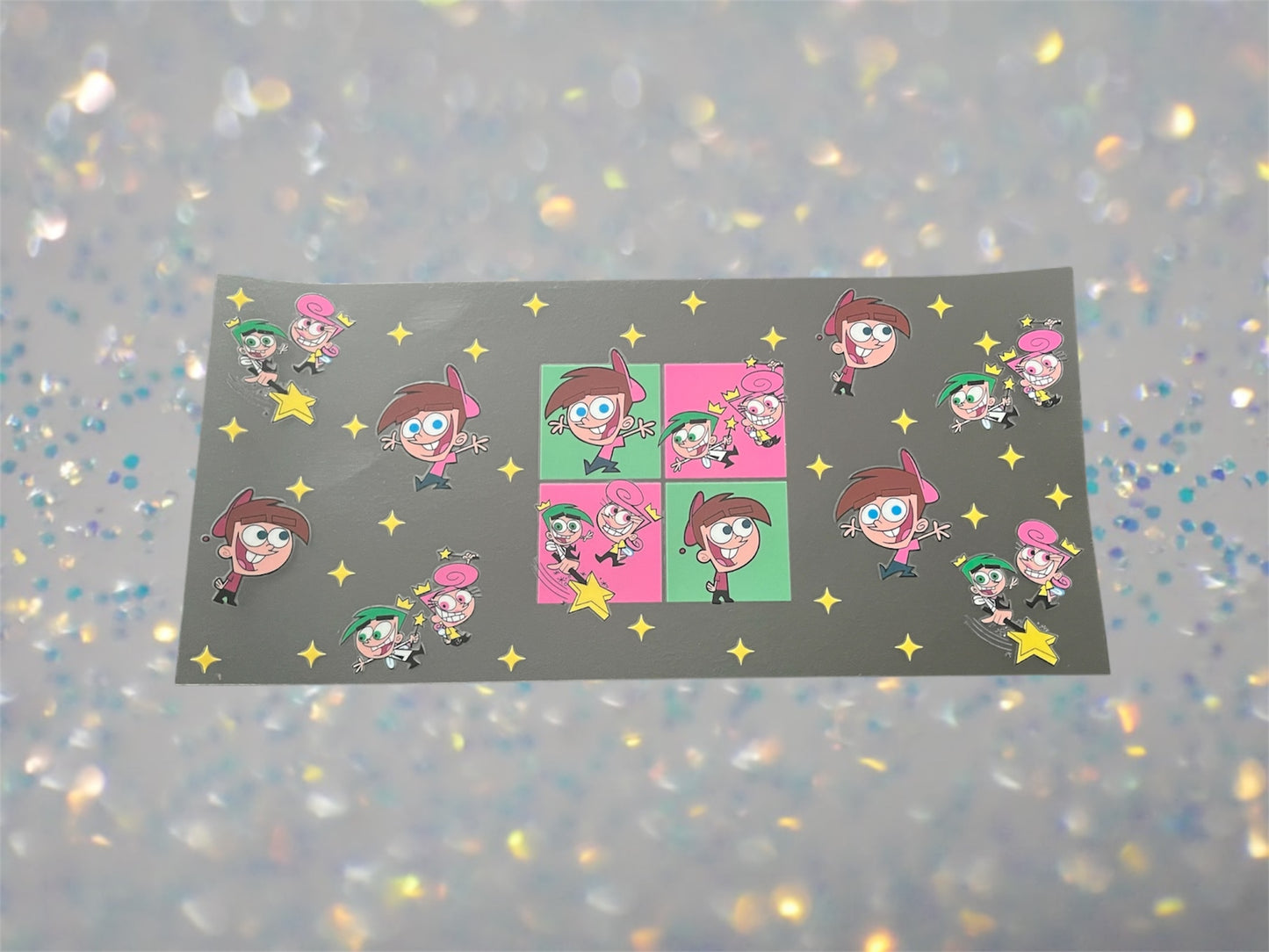 Fairly OP-16oz UV DTF Double Sided Cup Wrap