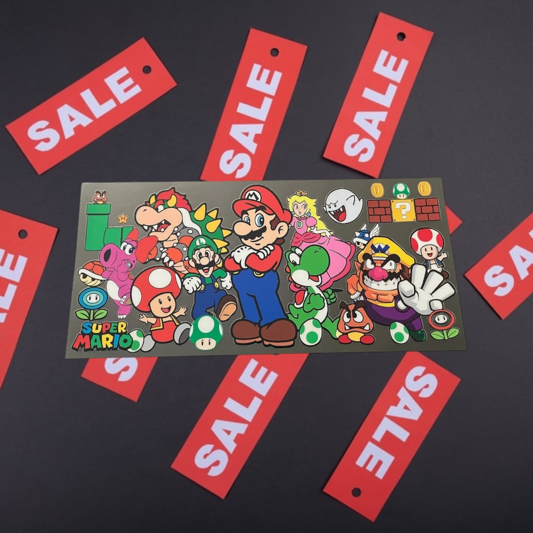 Super M & Friends-CLEARANCE 16oz UV DTF Double Sided Cup Wrap