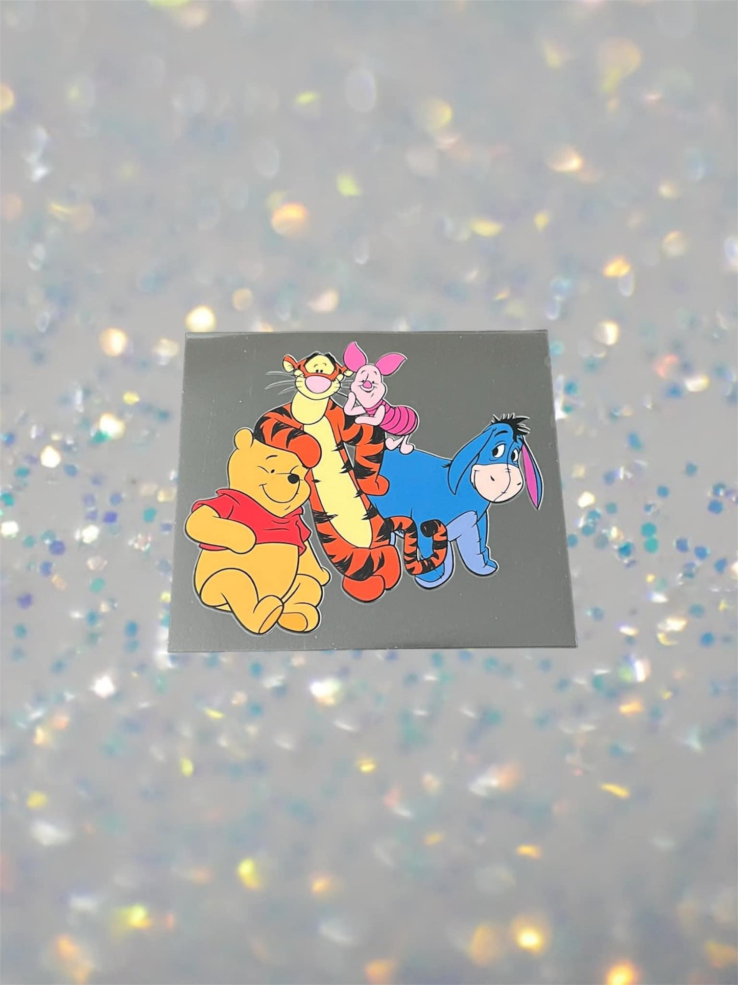 Bear w/Friends- UV DTF Double Sided 4" Decal