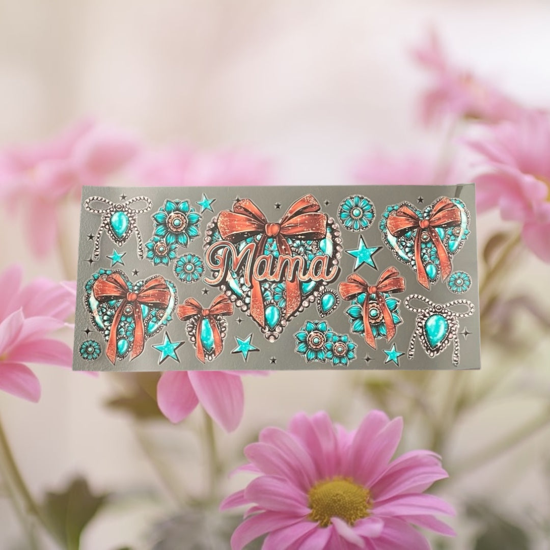 Mother's Day Mama Pendants-Holiday 16oz UV DTF Double Sided Cup Wrap