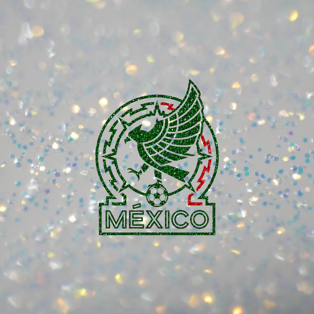 Mexico Glitter Sequin Eagle-DTF Transfer