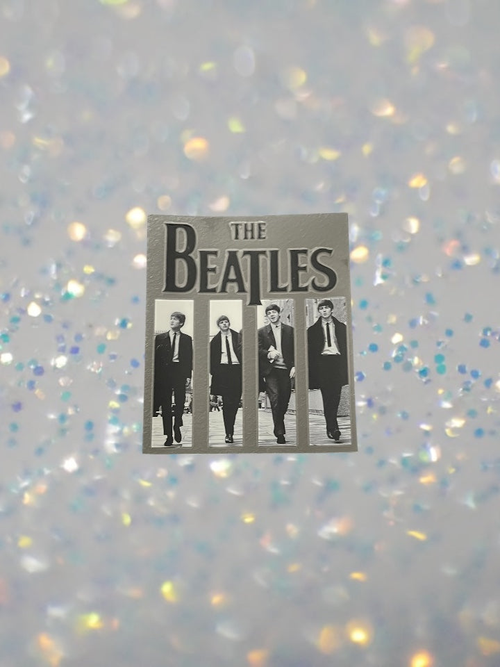 The Beatles-UV DTF Double Sided 4" Decal