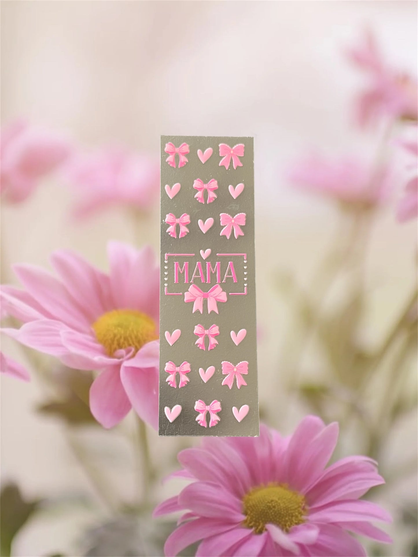 Mother's Day Mama w/Bows-Holiday UV DTF Pen Wrap