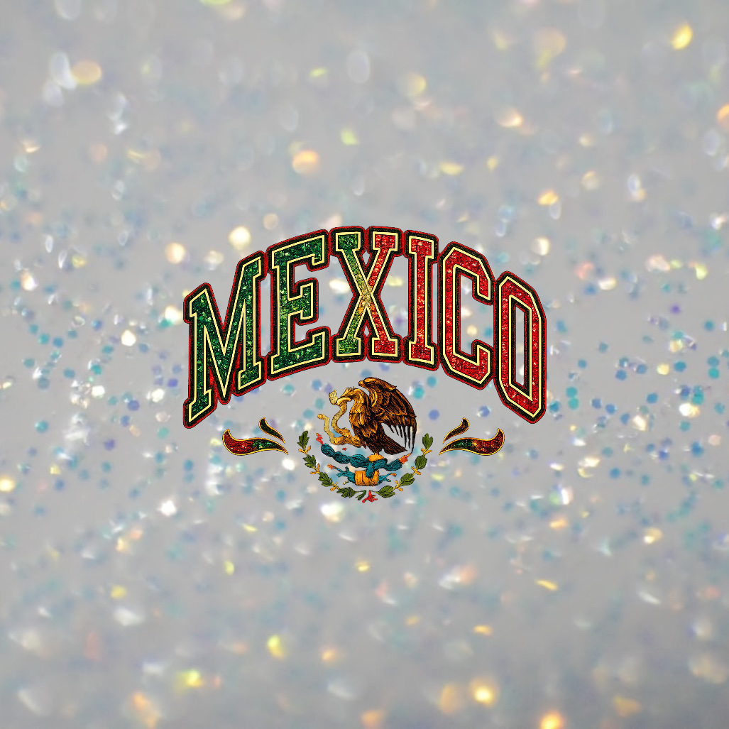 Mexico Texture w/Eagle- DTF Transfer