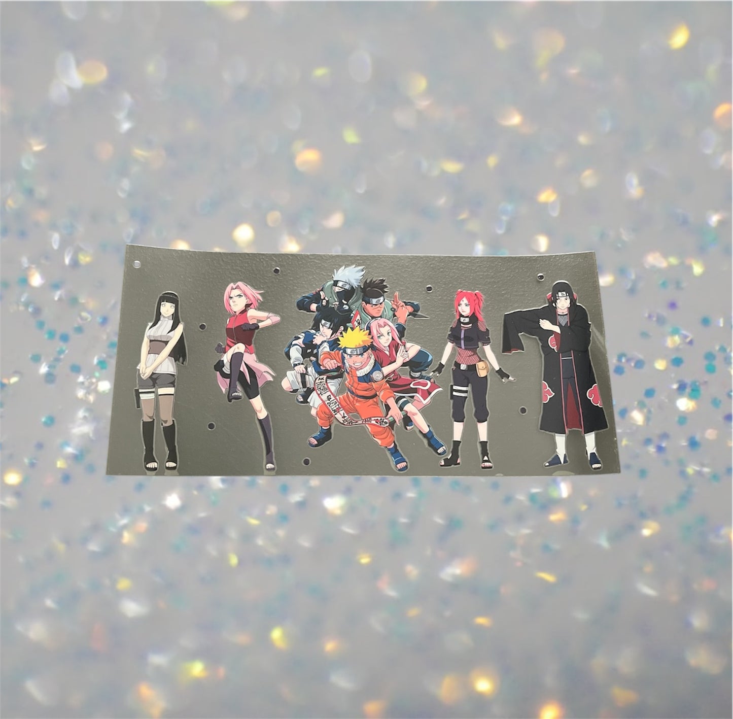 Naruto Anime-16oz UV DTF Double Sided Cup Wrap