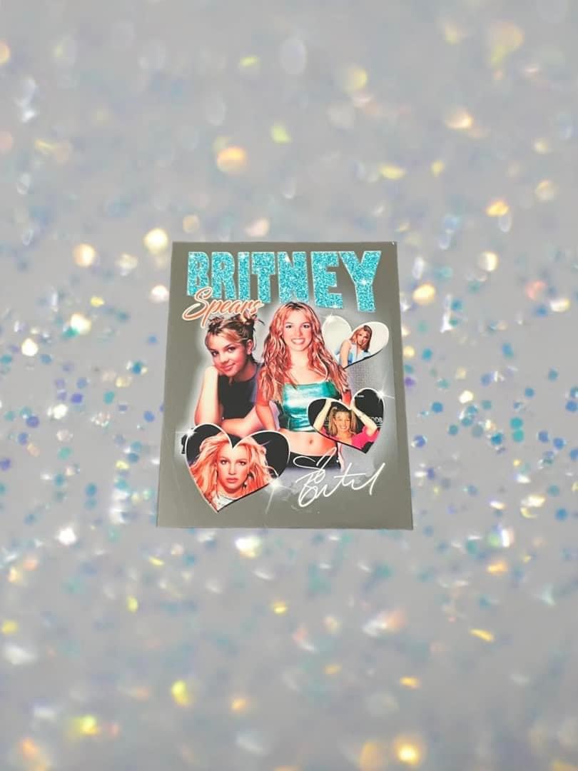 Britney-UV DTF Double Sided 4" Decal