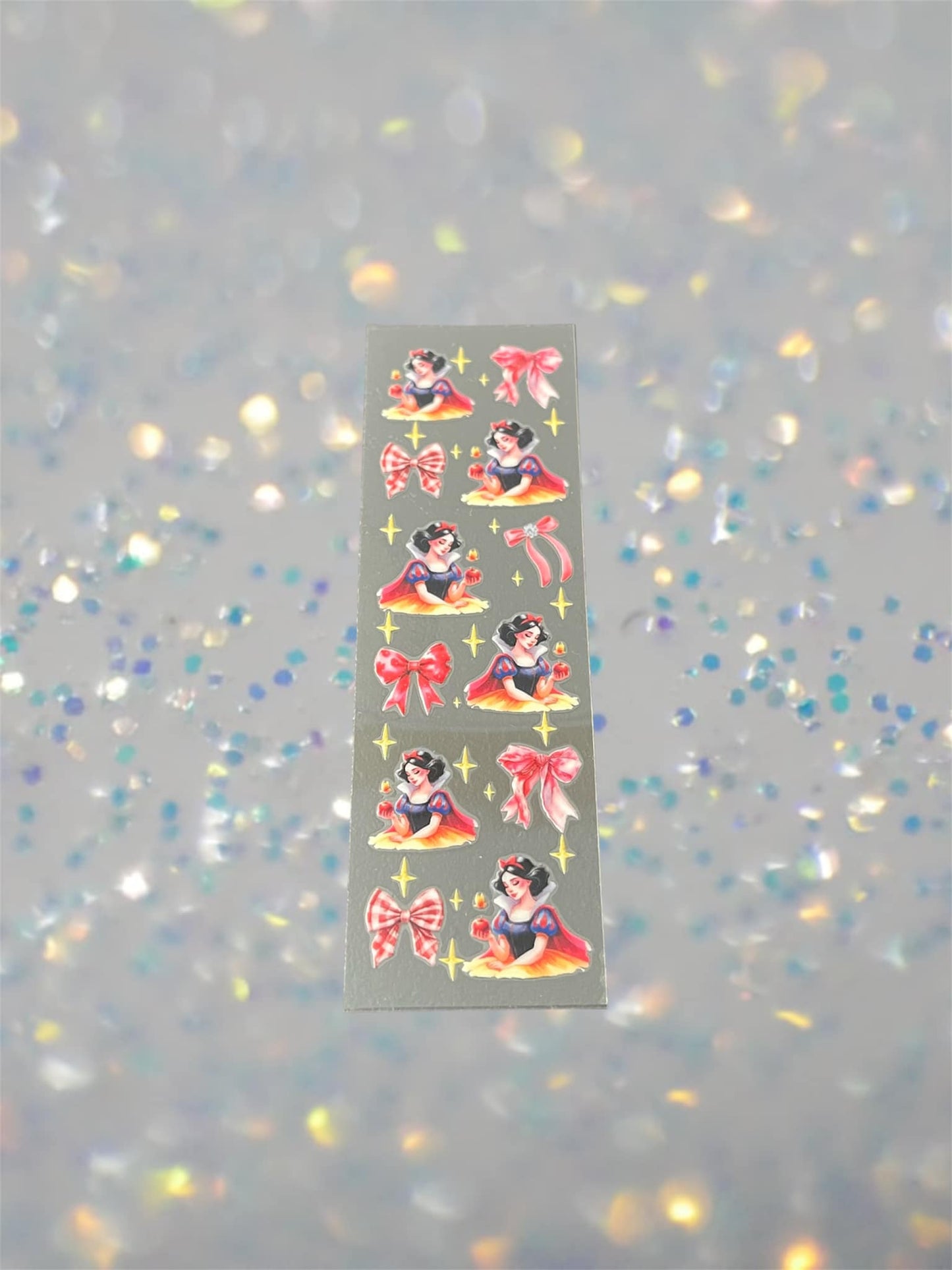 Snow Princess w/Bows-UV DTF Pen Wrap