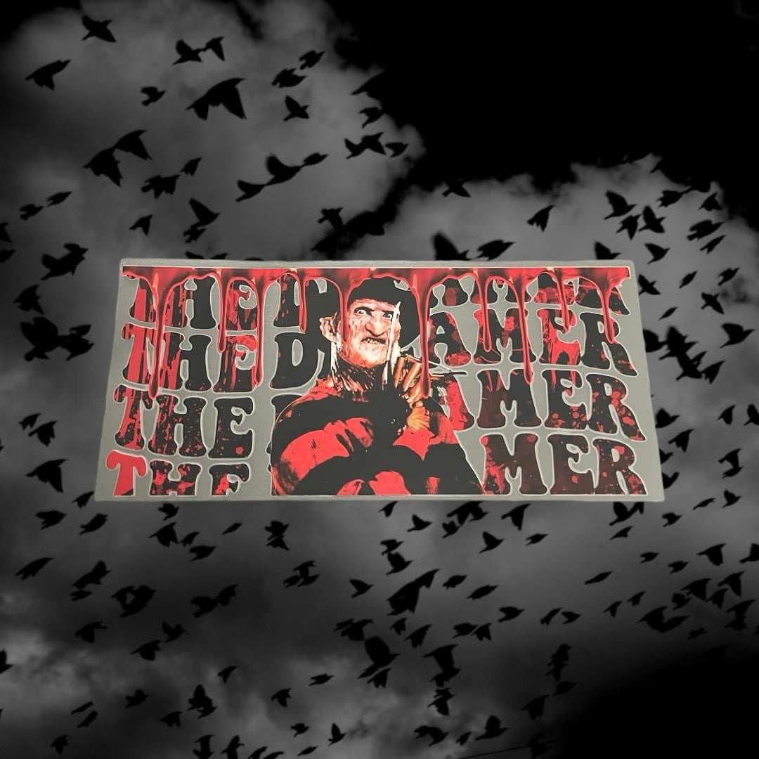 Halloween Horror The Dreamer-Holiday 16oz UV DTF Double Sided Cup Wrap