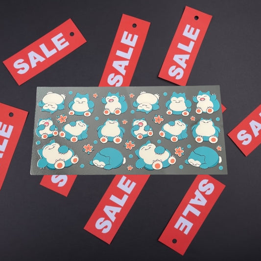 PKMN Chibi- CLEARANCE 16oz UV DTF Double Sided Cup Wrap