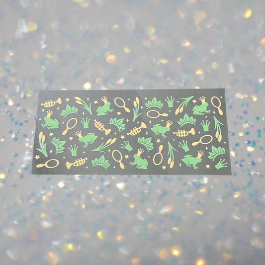 Princess & Frog-16oz UV DTF Double Sided Cup Wrap