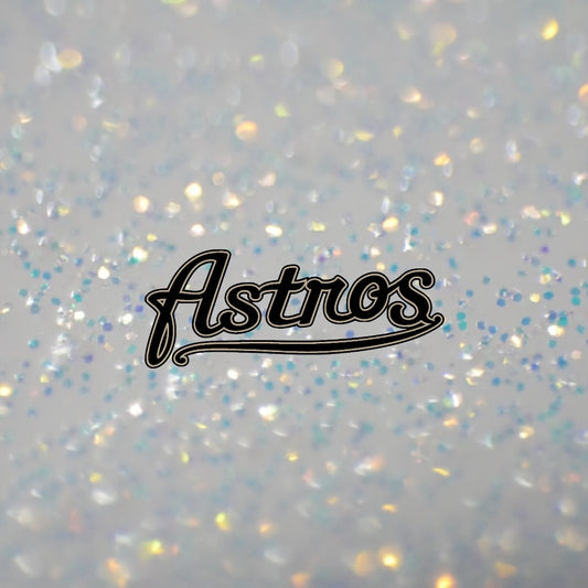 Houston Astros Logo Black- DTF Transfer