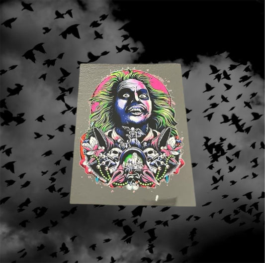 Halloween Beetle-UV DTF Double Sided 4" Decal