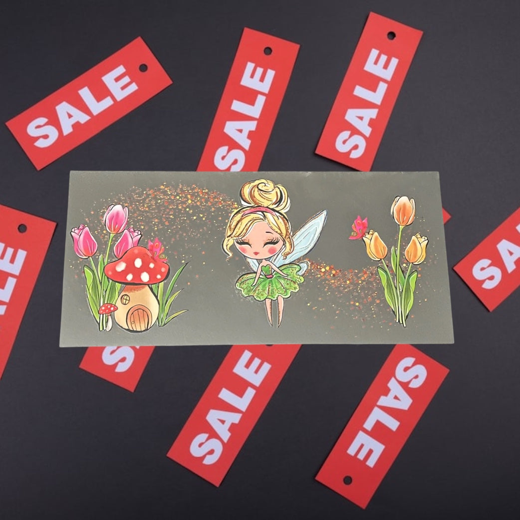 Fairy Princess-CLEARANCE 16oz UV DTF Double Sided Cup Wrap