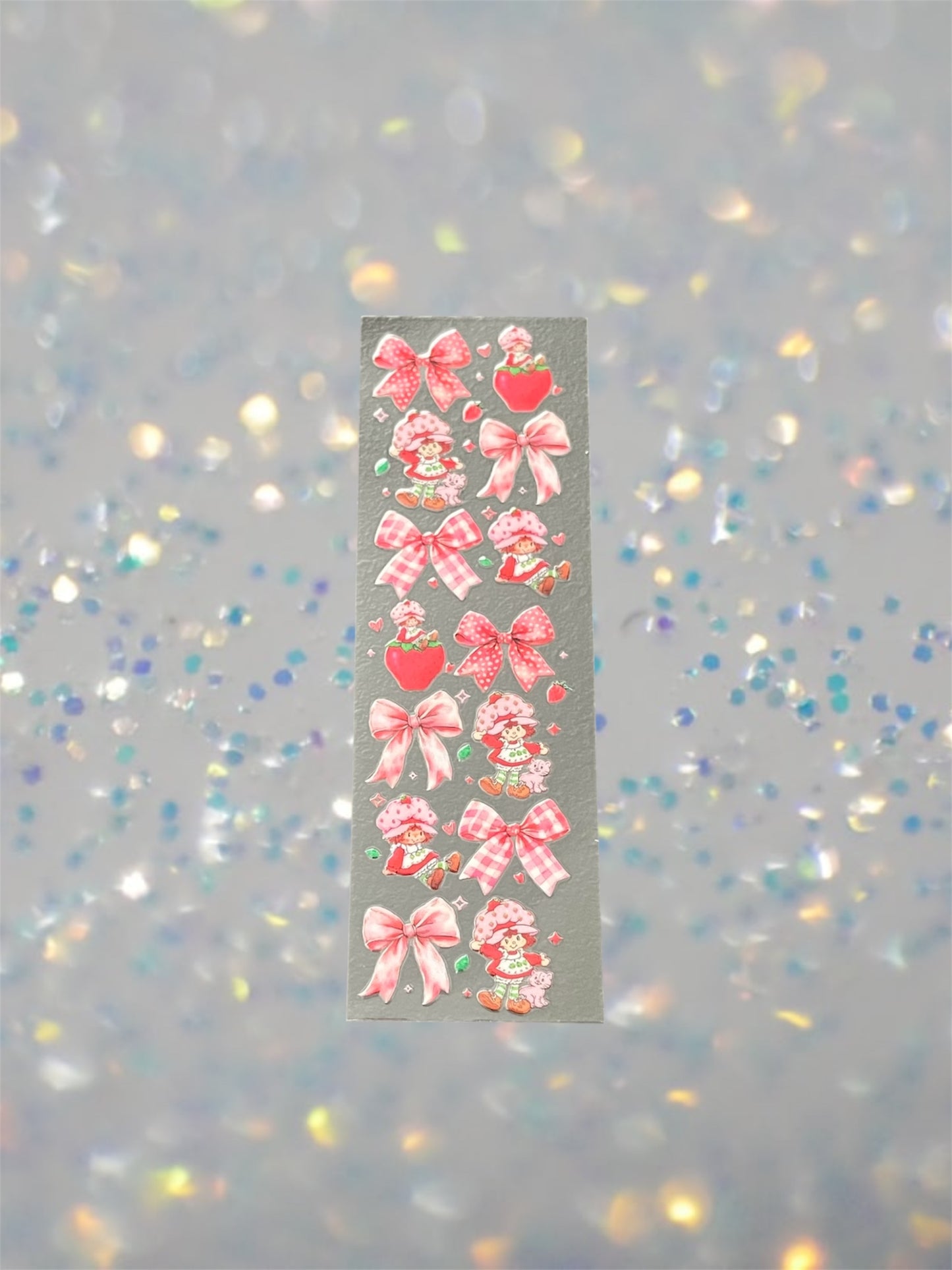 Strawberry w/Bows-UV DTF Pen Wrap