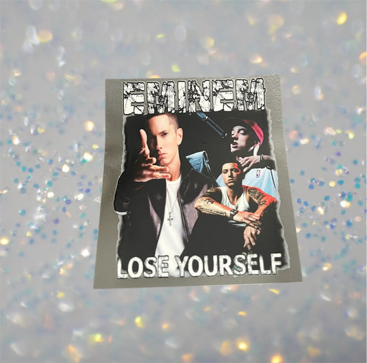 Lose Yourself-UV DTF Double Sided 4" Decal