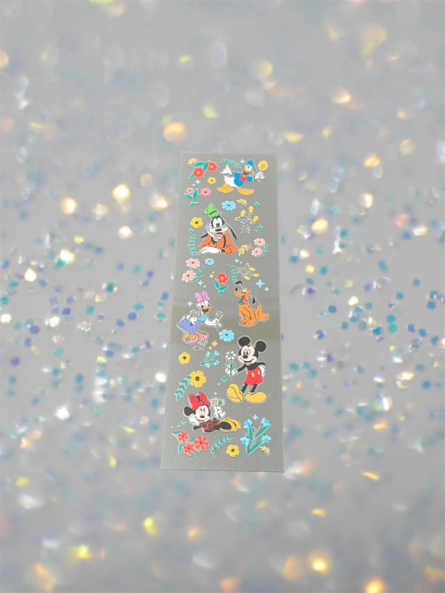 Floral Mouse Friends-UV DTF Pen Wrap
