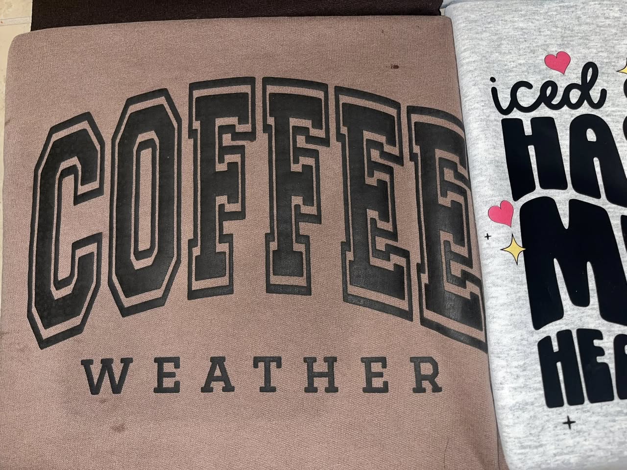 OOPSIES! Pressed Apparel Designs