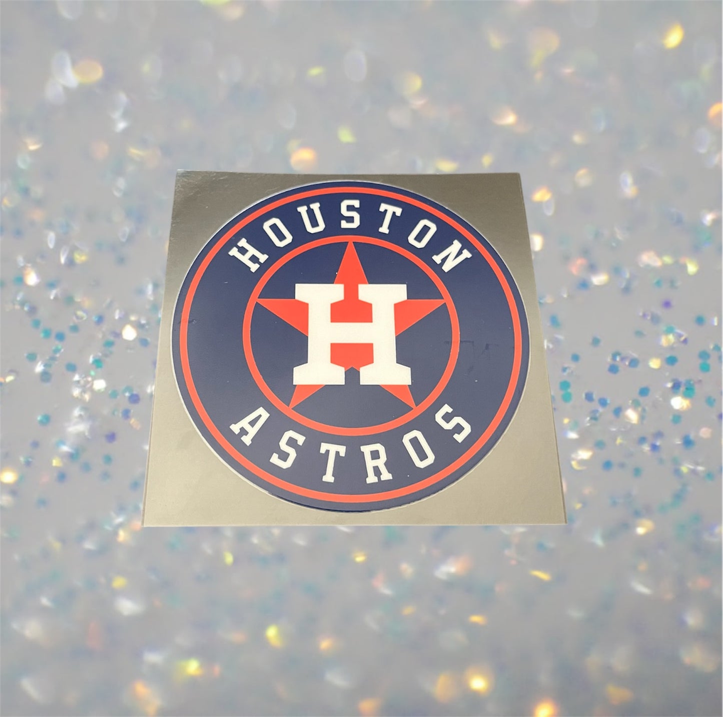 Houston Baseball-UV DTF Double Sided 4" Decal
