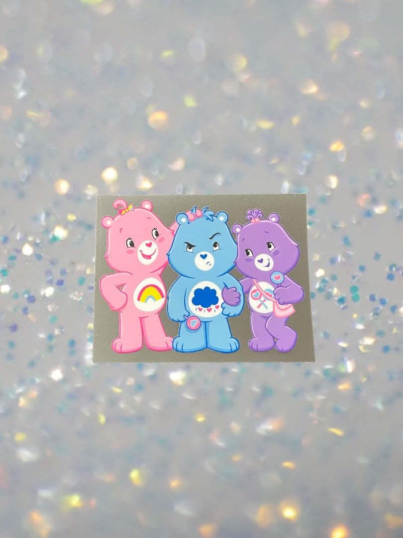 Bear Friends- UV DTF Double Sided 4" Decal