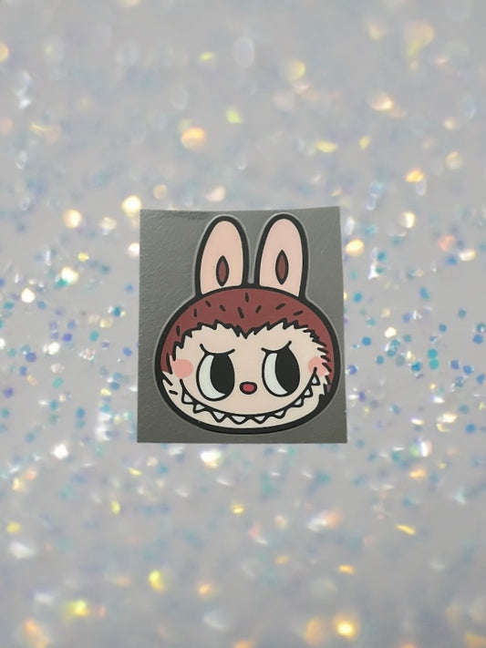 Labubu-UV DTF Double Sided 4" Decal