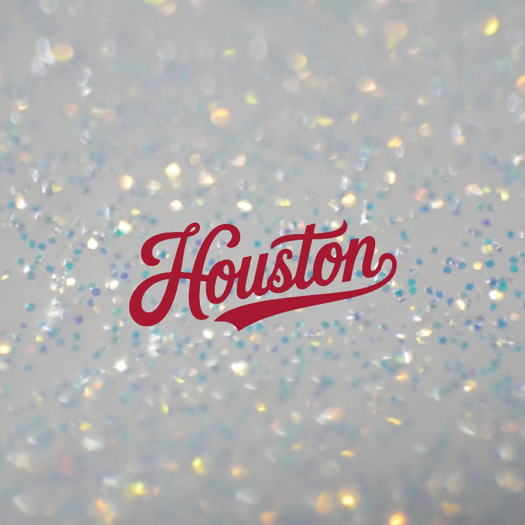Houston Logo Red- DTF Transfer