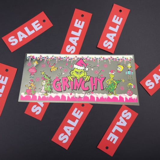 Grinchy-CLEARANCE 16oz UV DTF Double Sided Cup Wrap