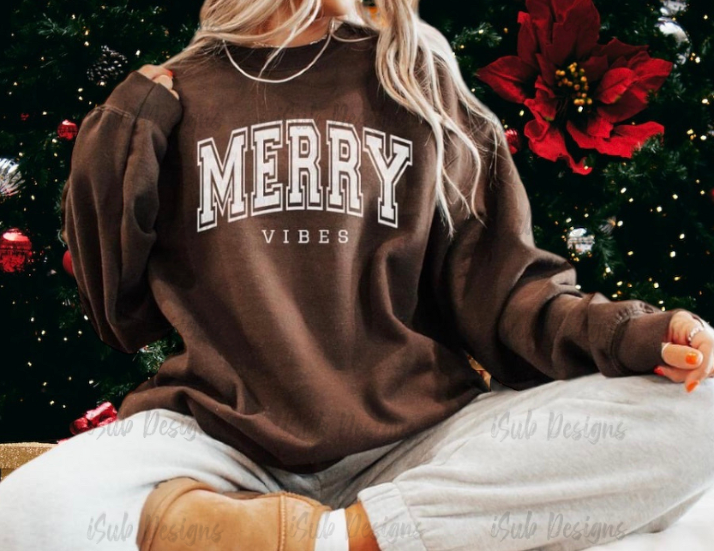 Christmas Merry Vibes Sweatshirt