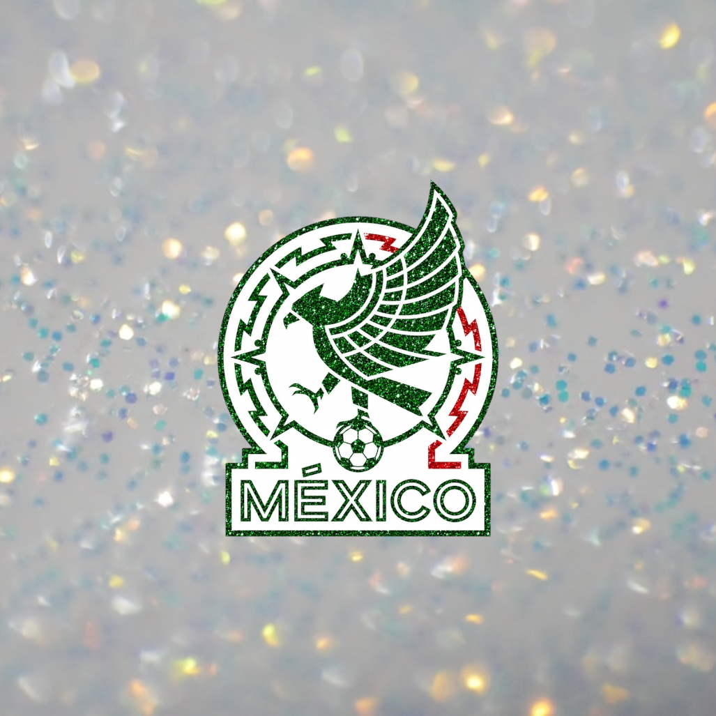 Mexico Glitter Sequin Eagle-DTF Transfer