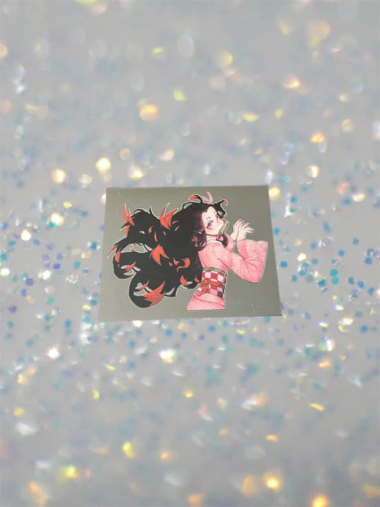 DS Anime- UV DTF Double Sided 4" Decal