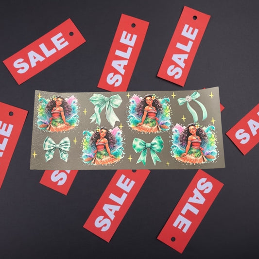 Mo-Ana-CLEARANCE 16oz UV DTF Double Sided Cup Wrap