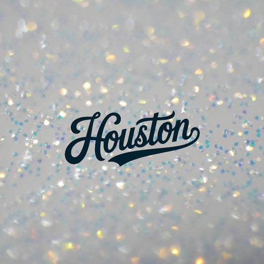 Houston Logo Navy- DTF Transfer