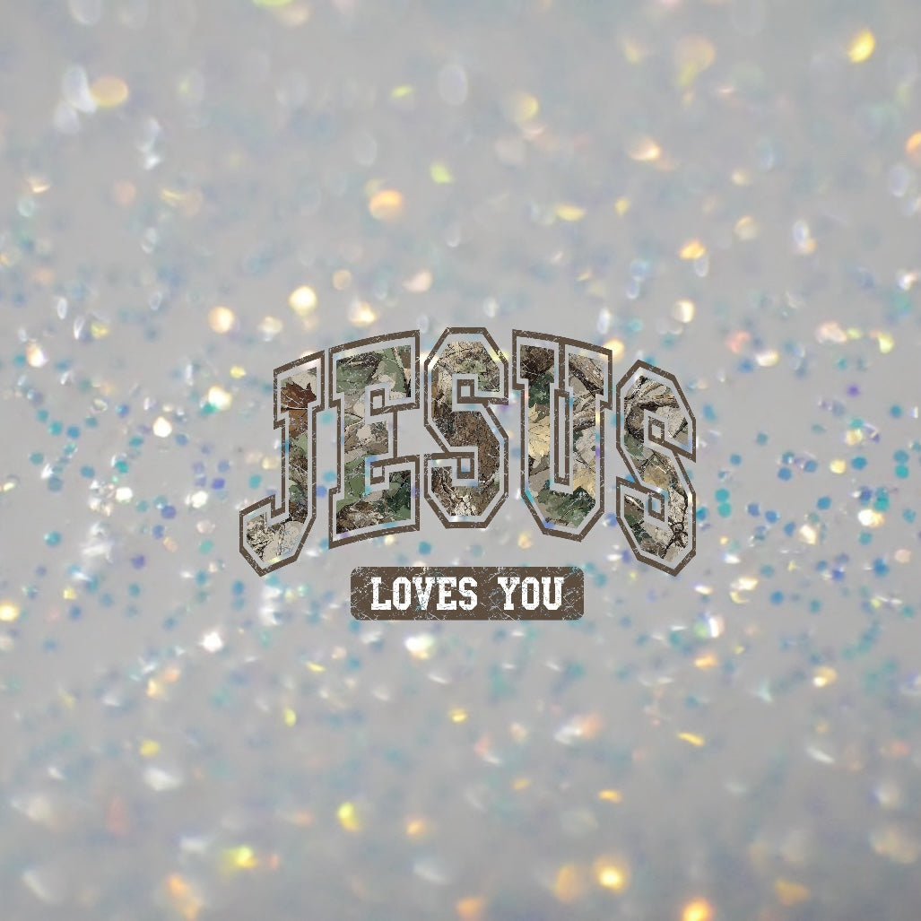 Jesus Loves You- DTF Transfer