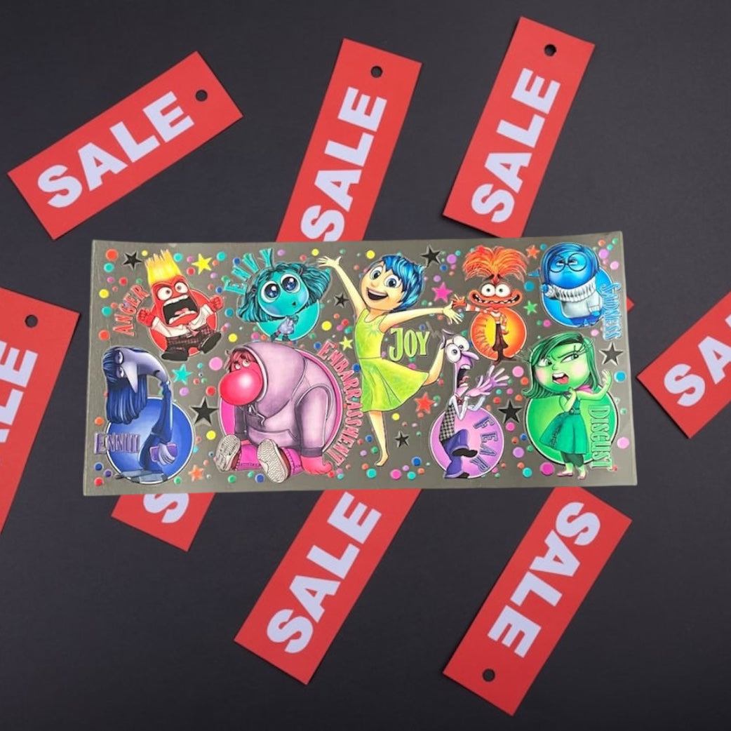 Feeling friends -CLEARANCE 16oz UV DTF Double Sided Cup Wrap