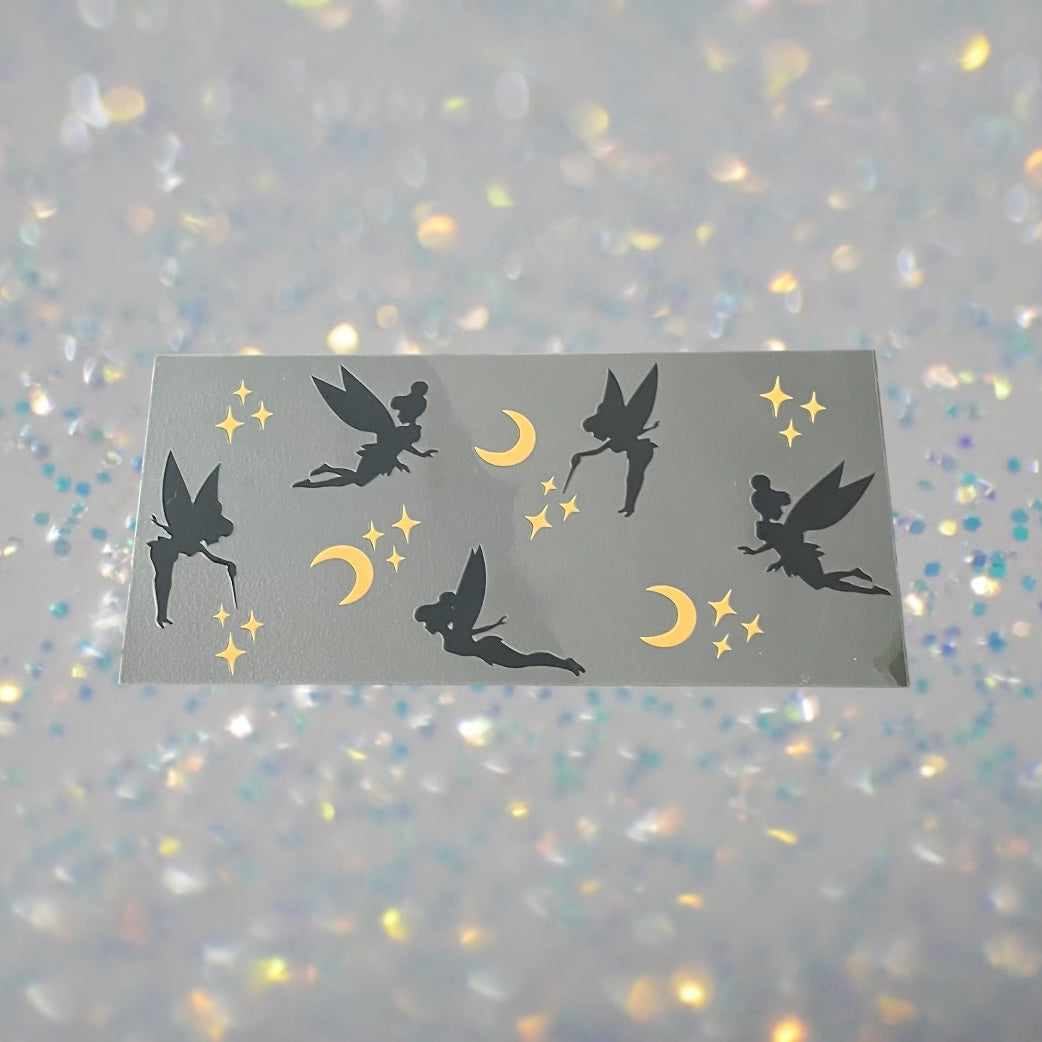 Fairy-16oz UV DTF Double Sided Cup Wrap